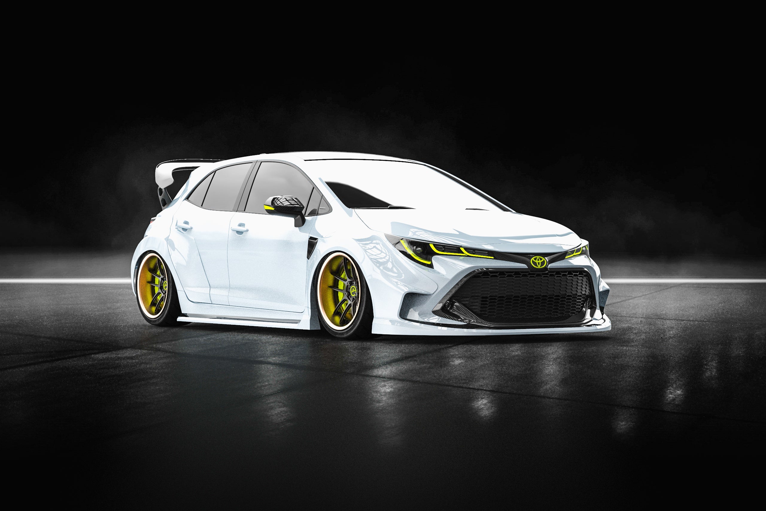 E210R Mk12 Widebody for 2018+ Toyota Corolla