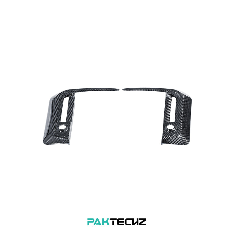 Paktechz Dry Carbon Rear Bumper Canards for 2023+ BMW M2 G87
