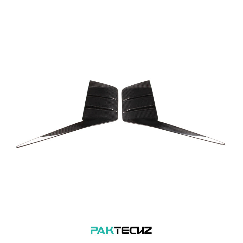 Paktechz Dry Carbon Rear Bumper Trims for 2023+ BMW M2 G87