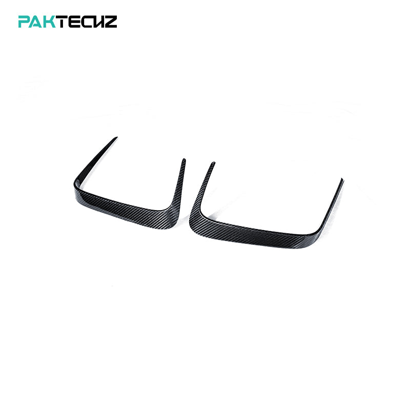 Paktechz Dry Carbon Rear Bumper Canards for 2018+ BMW M8 F91/F92/F93