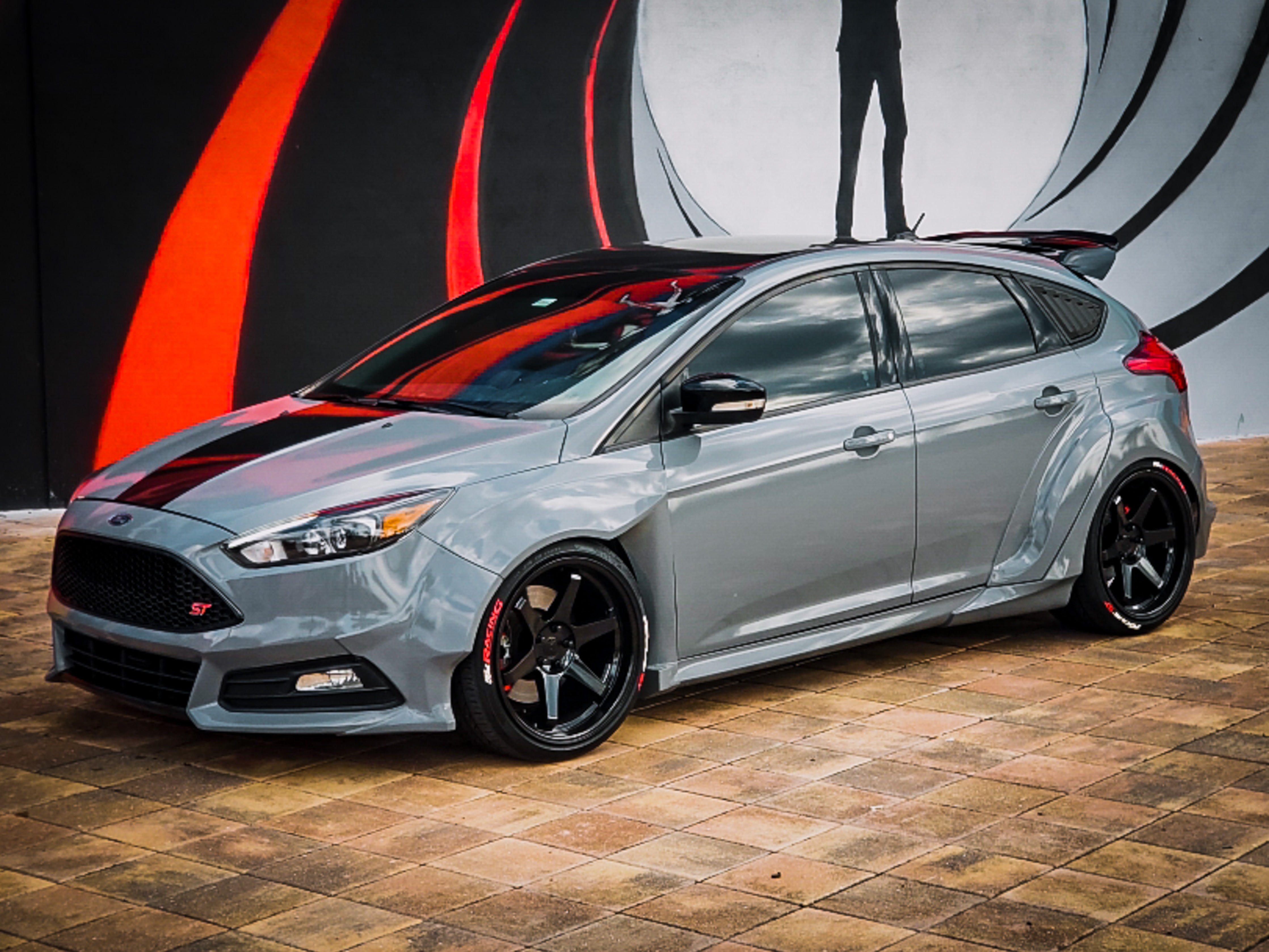 STR Mk3 Widebody Kit for Ford Focus ST