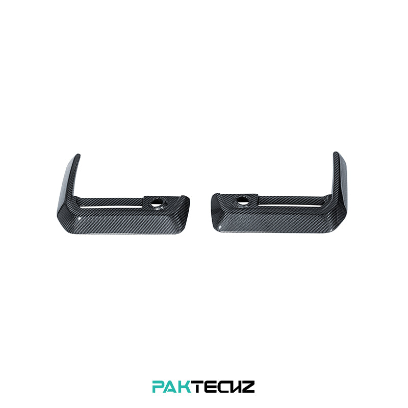 Paktechz Dry Carbon Rear Canards Ver.2 (OEM Design) for BMW M2 G87 (2023–Present)