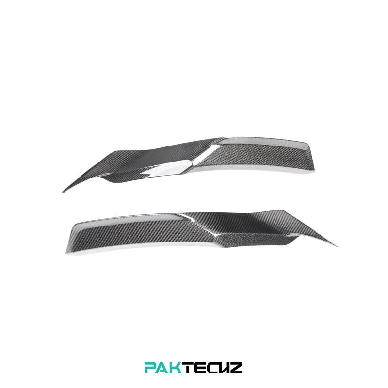 Paktechz Dry Carbon Rear Canards for Lamborghini Huracán EVO (2019–Present)
