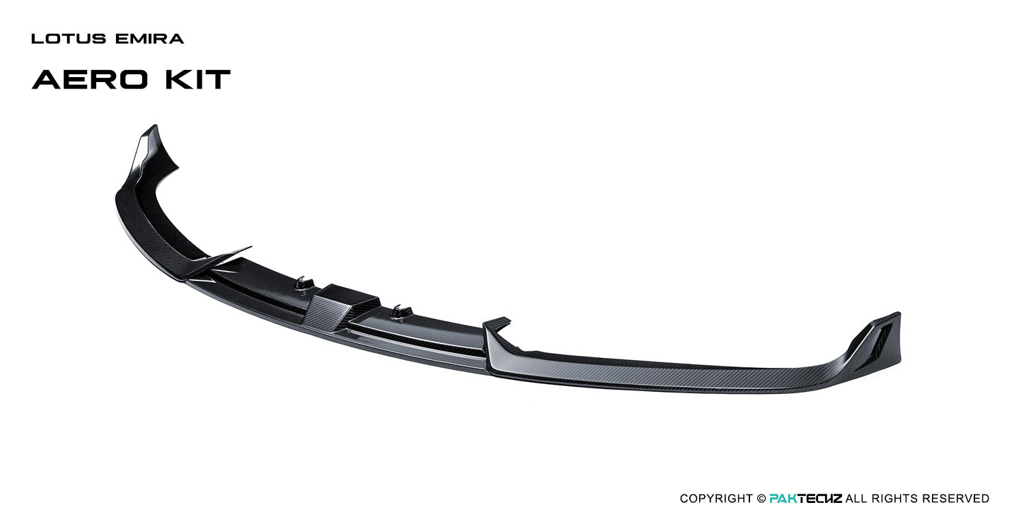 Paktechz Dry Carbon Front Lip for Lotus Emira (2022–Present)