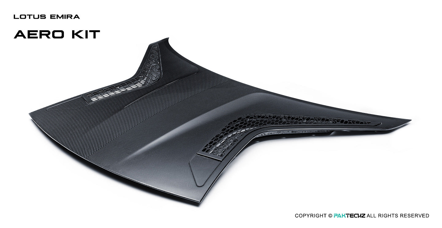 Paktechz Dry Carbon Hood for Lotus Emira (2022–Present)