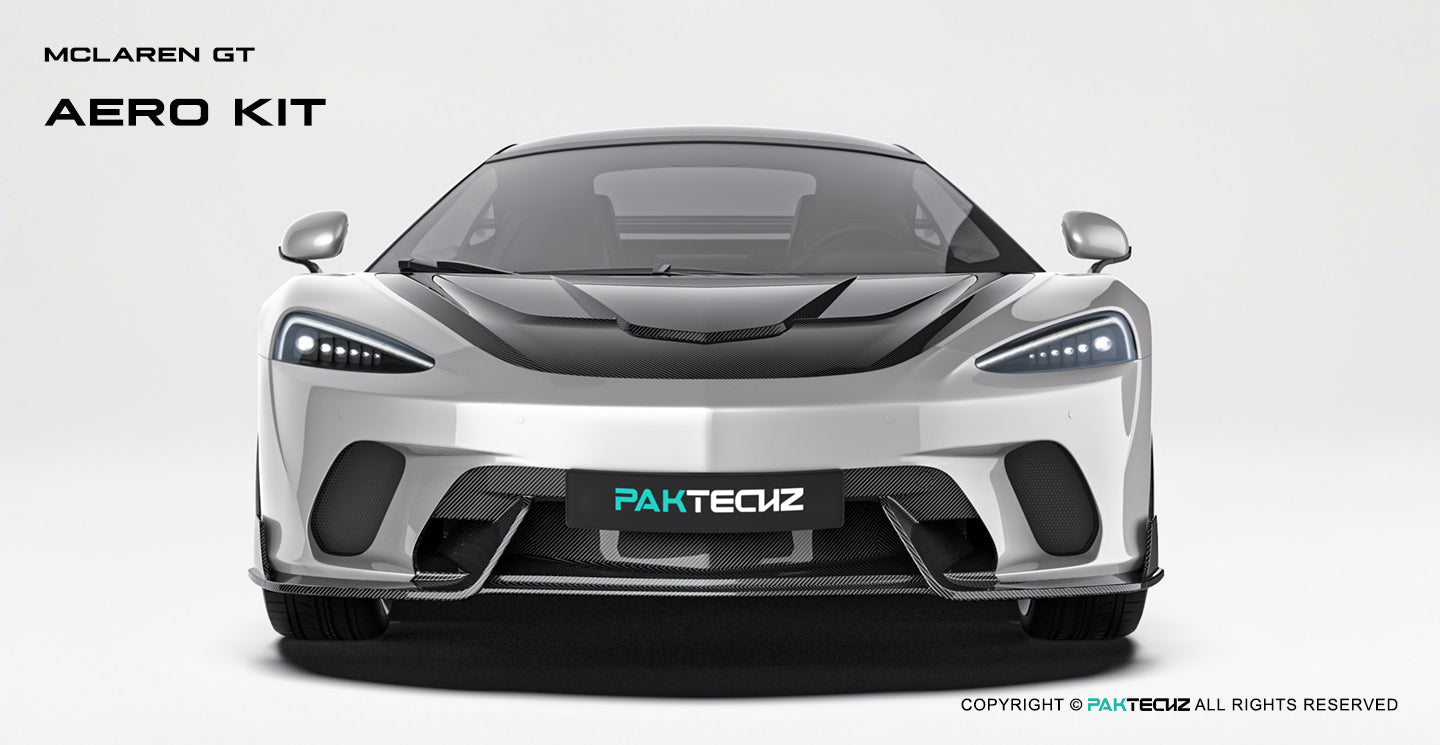 Paktechz Dry Carbon Front Lip for McLaren GT (2019–Present)