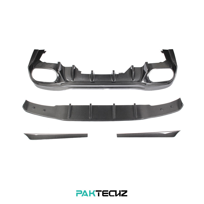 Paktechz Dry Carbon Rear Diffuser for Mercedes-Benz CLA-Class W118 / C118 (2020–Present)