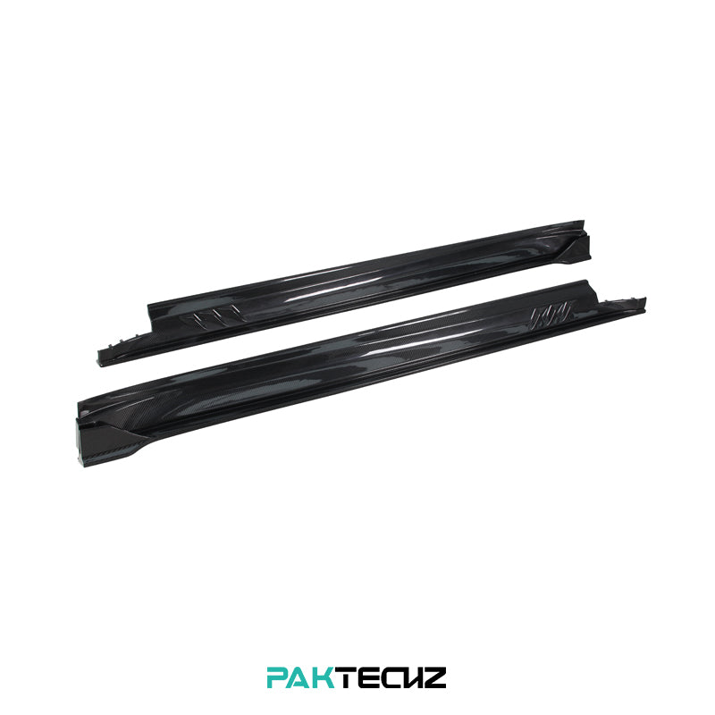 Paktechz Dry Carbon Side Skirts for Porsche Taycan (2019–Present)