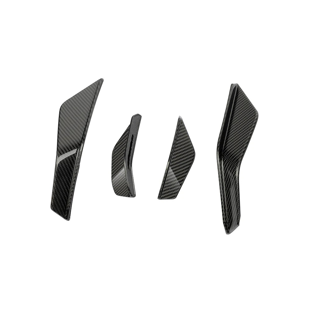 Sooqoo Carbon Sooqoo Dry Carbon Facelift Front Canards for Audi RS3 8Y (2021–Present)