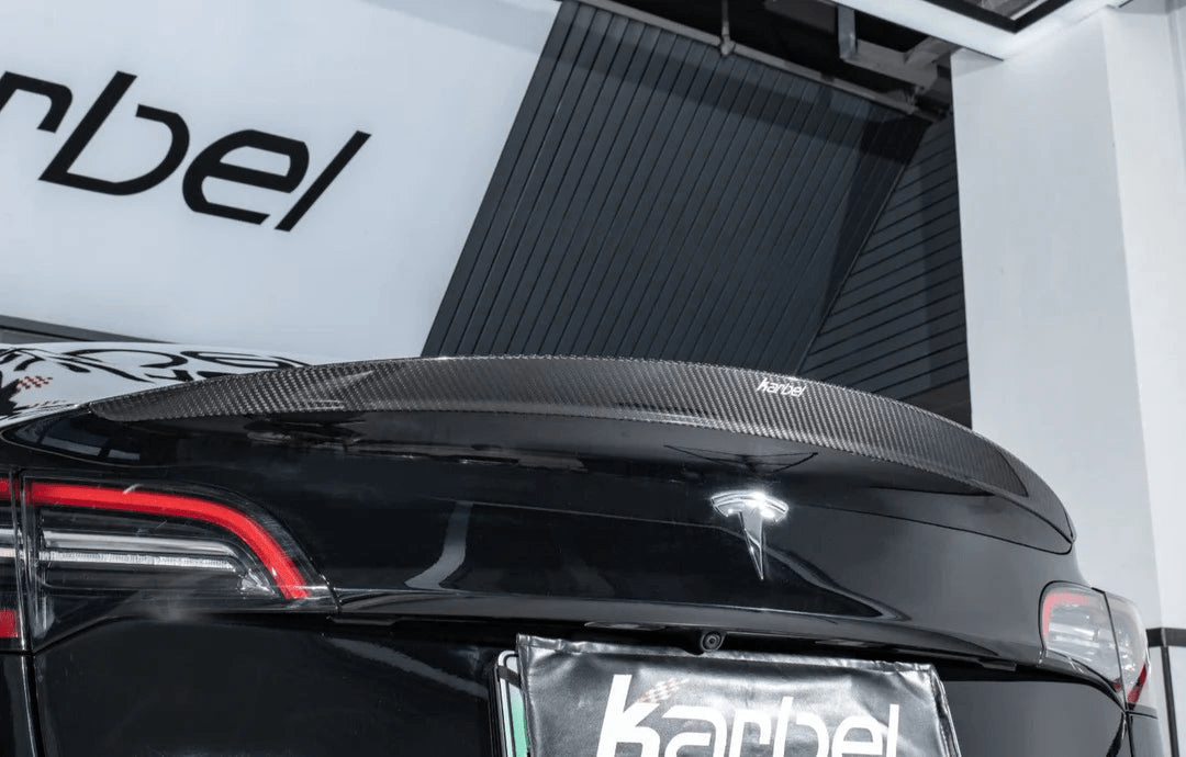 Karbel Carbon Karbel Tesla Model 3 Performance Dry Carbon Rear Spoiler (2017–2023)