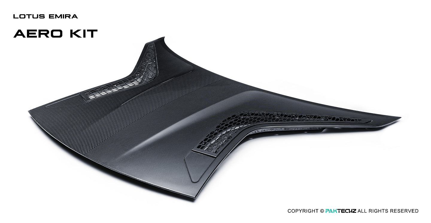 Paktechz Paktechz Dry Carbon Hood for Lotus Emira (2022–Present)
