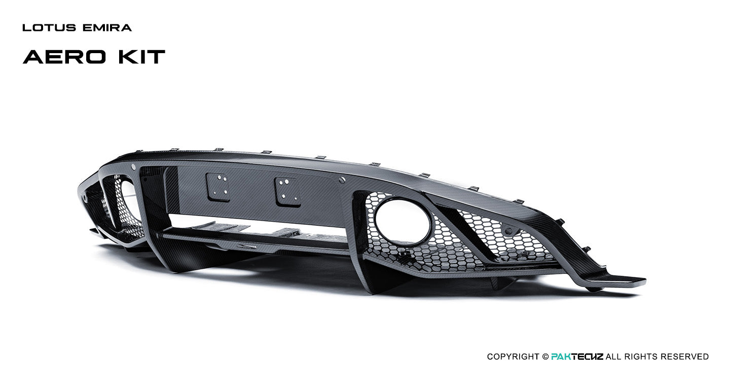 Paktechz Paktechz Dry Carbon Rear Diffuser for Lotus Emira (2022–Present)