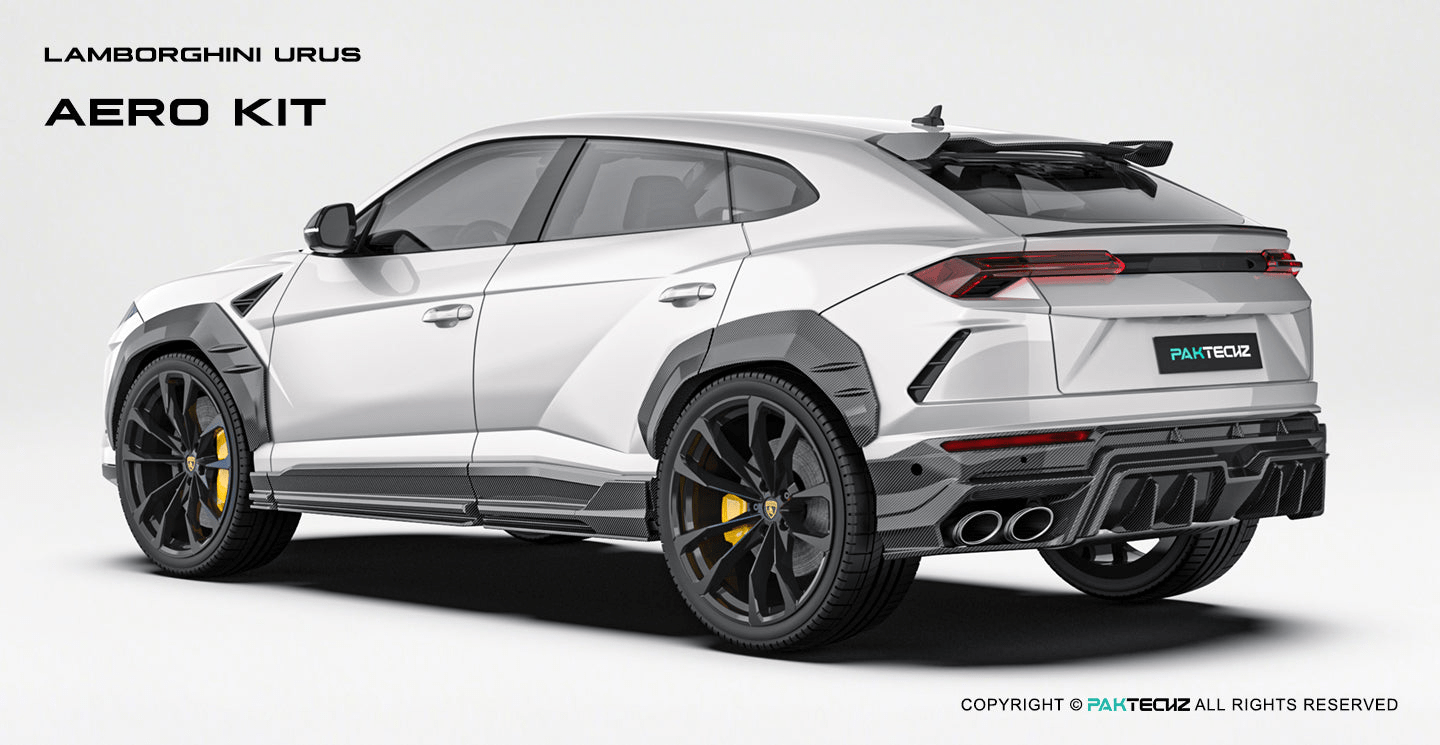 Paktechz Paktechz Dry Carbon Rear Diffuser for Lamborghini Urus (2023–Present)