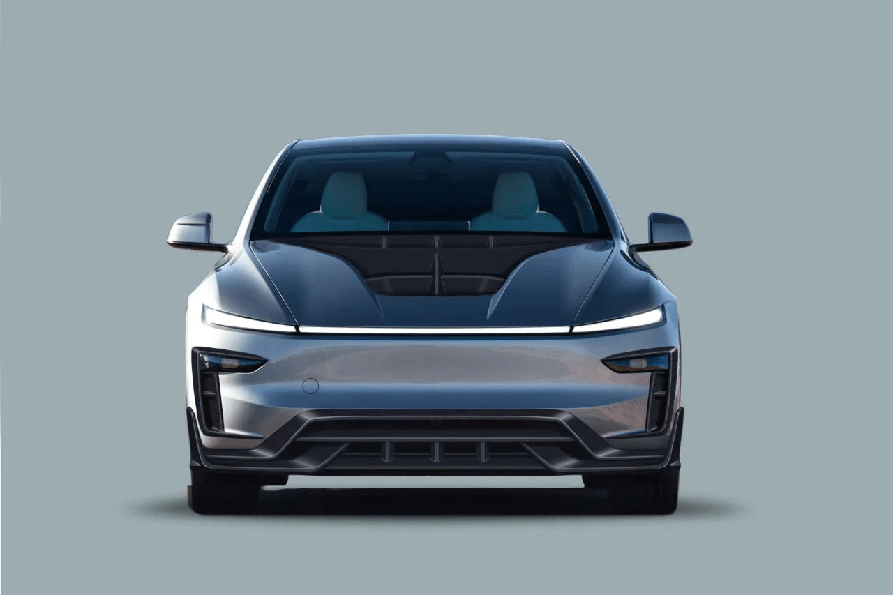 DarwinPro Aerodynamics DarwinPro Tesla Model Y Juniper OX Style Autoclave Carbon Fiber Hood (2025–Present)