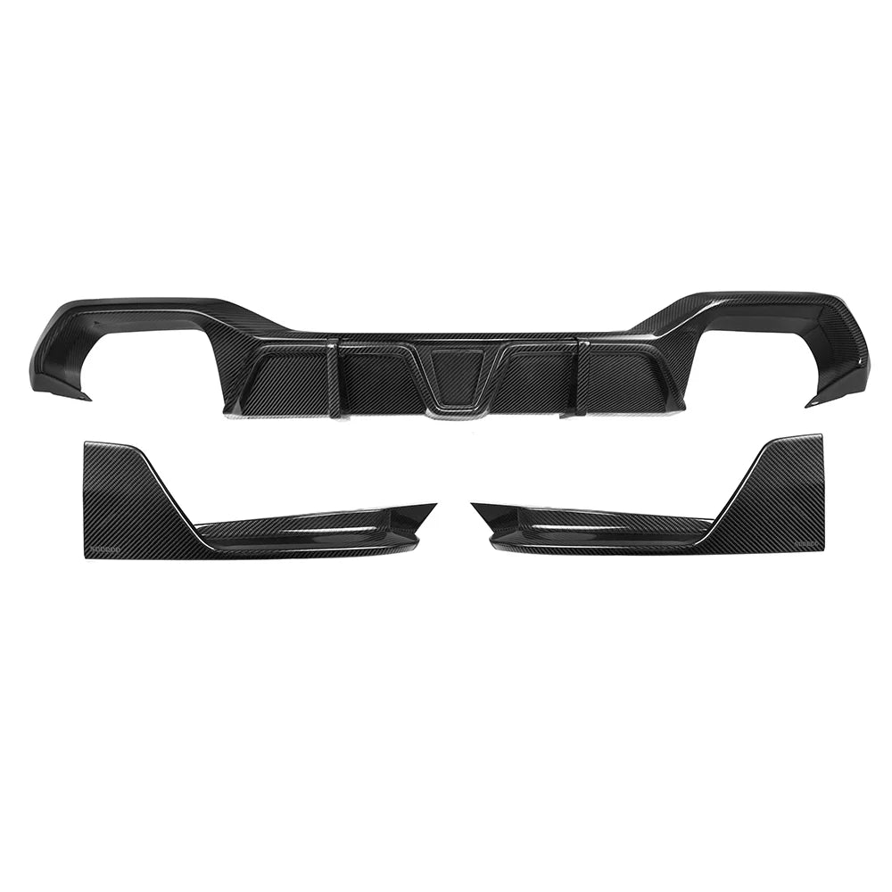Sooqoo Carbon Sooqoo Dry Carbon Rear Diffuser for BMW X4 G02 (2020–Present)