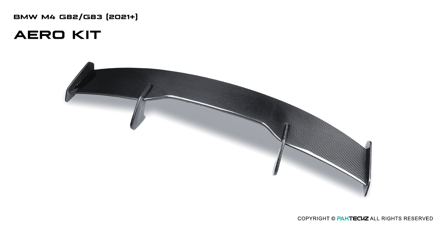 Paktechz Paktechz Dry Carbon Rear Wing Ver.1 for BMW G80 / G82 / G83 (2021–Present)