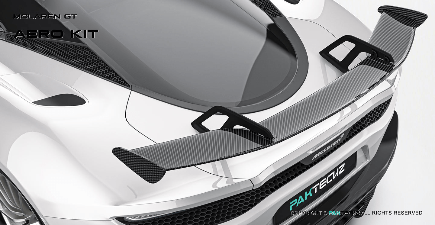Paktechz Paktechz Dry Carbon Rear Wing for McLaren GT (2019–Present)