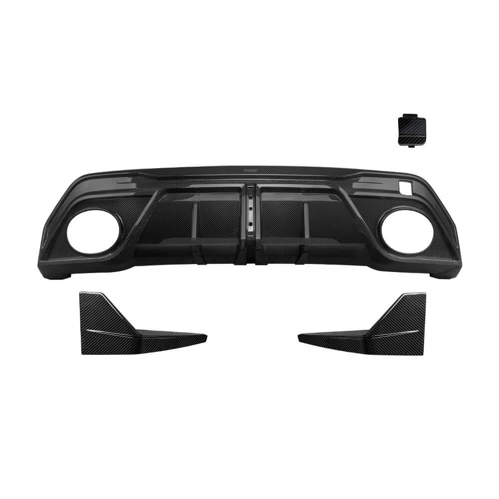Sooqoo Carbon Sooqoo Dry Carbon Facelift Rear Diffuser for Audi RS3 8Y Sportback (2021–Present)