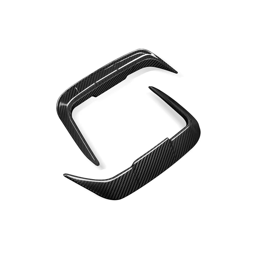 Sooqoo Carbon Sooqoo Dry Carbon Rear Bumper Inserts for BMW iX3 G08 (2020–Present)
