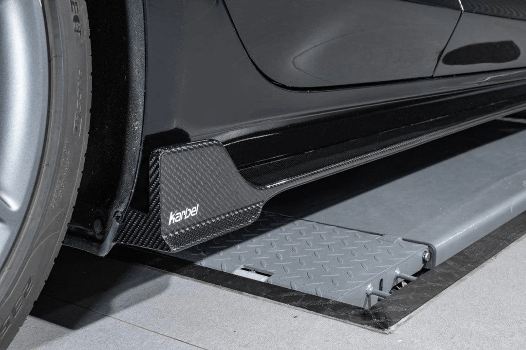 Karbel Carbon Karbel Tesla Model 3 Performance Dry Carbon Side Skirts (2017–2023)