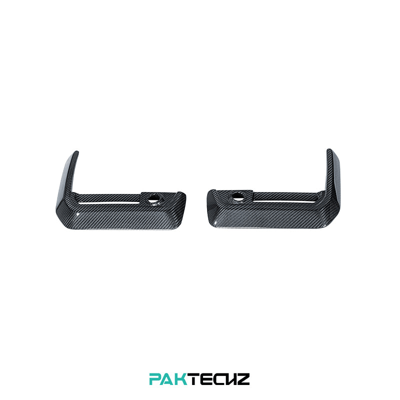 Paktechz Paktechz Dry Carbon Rear Canards Ver.2 (OEM Design) for BMW M2 G87 (2023–Present)