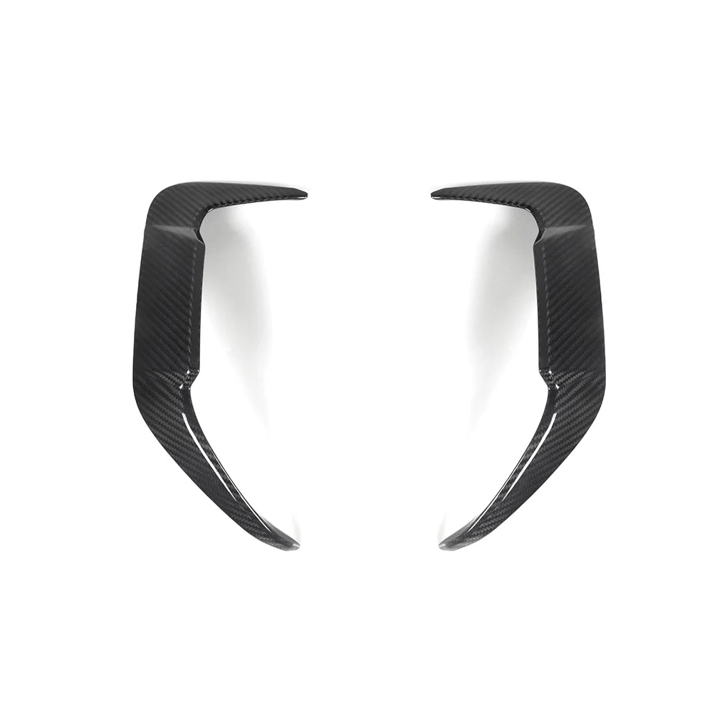 Sooqoo Carbon Sooqoo Dry Carbon Facelift Rear Bumper Insert Trim for BMW X5M F95 (2024–Present)