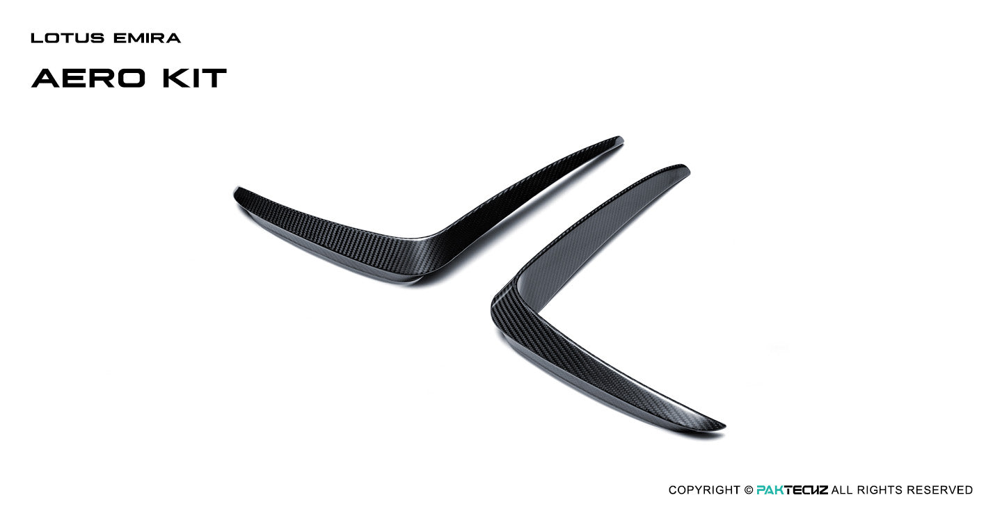 Paktechz Paktechz Dry Carbon Rear Canards for Lotus Emira (2022–Present)