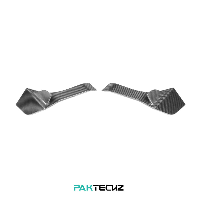 Paktechz Paktechz Dry Carbon Rear Side Splitter for Ferrari F8 (2019–Present)