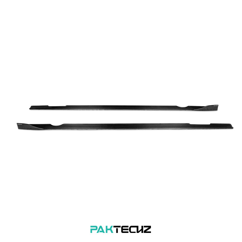 Paktechz Paktechz Dry Carbon Side Skirts Ver.2 for Mercedes-Benz A-Class W177 (2019–Present)