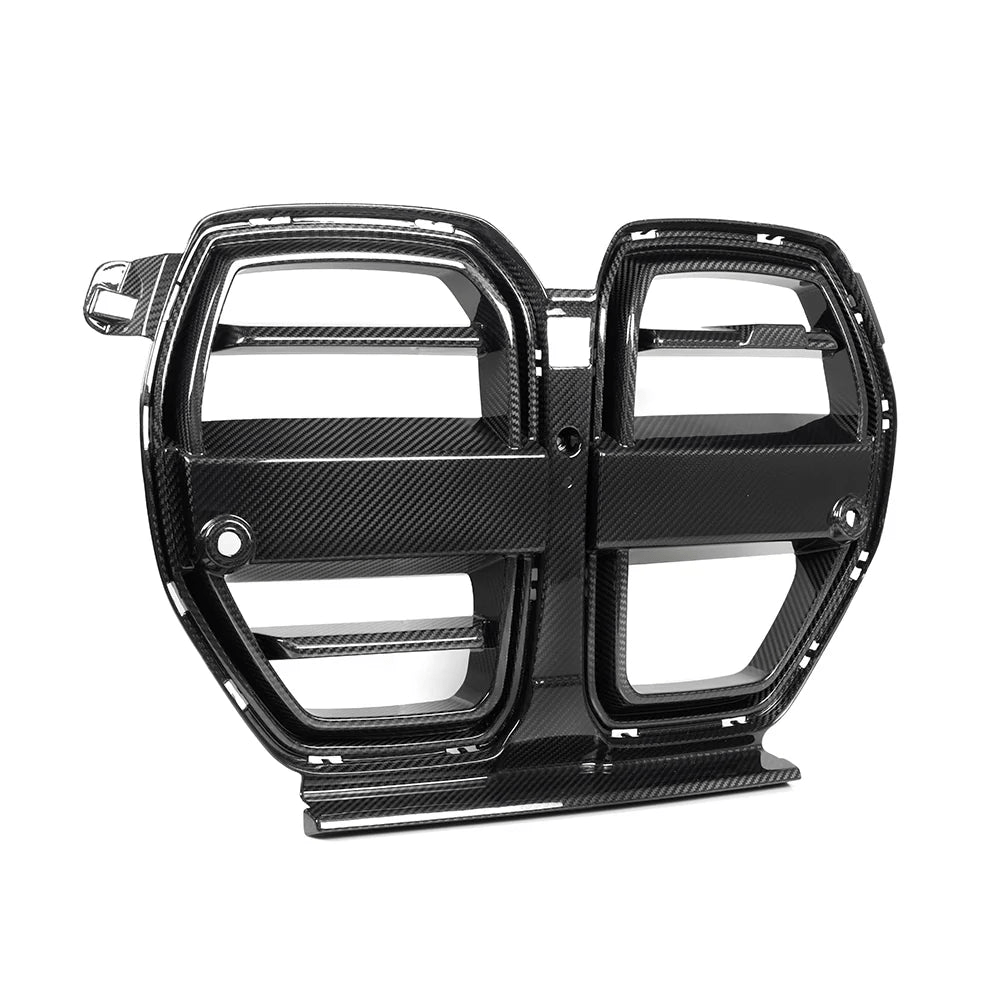 Sooqoo Carbon Sooqoo Dry Carbon V2 Front Grille w/ ACC for BMW M3/M4 G8X (2021–Present)