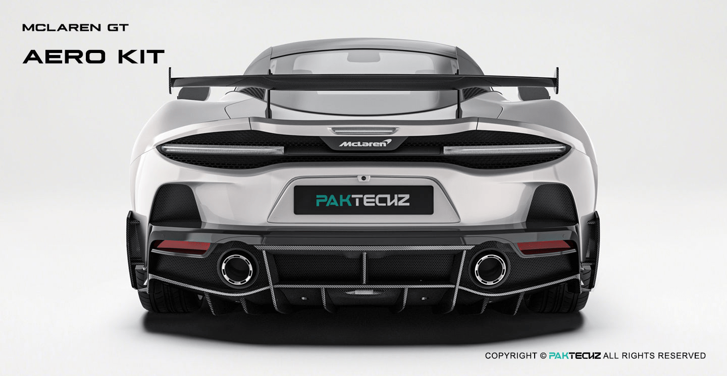 Paktechz Paktechz Dry Carbon Rear Diffuser for McLaren GT (2019–Present)