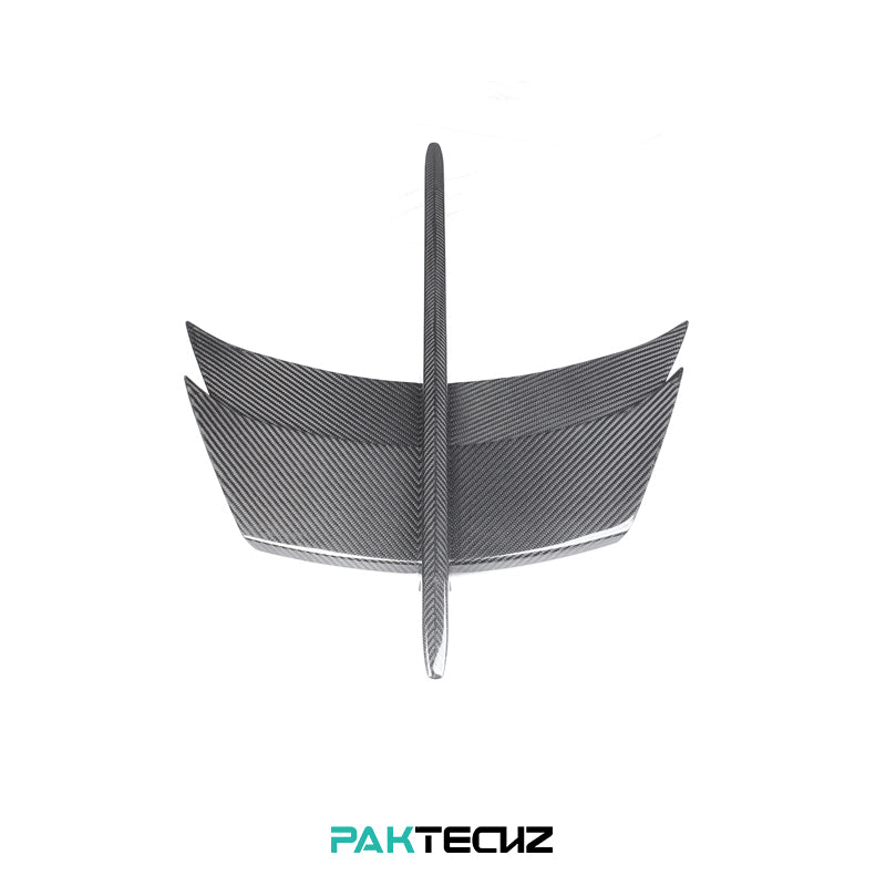 Paktechz Paktechz Dry Carbon Hood Vent Trim for Ferrari F8 (2019–Present)