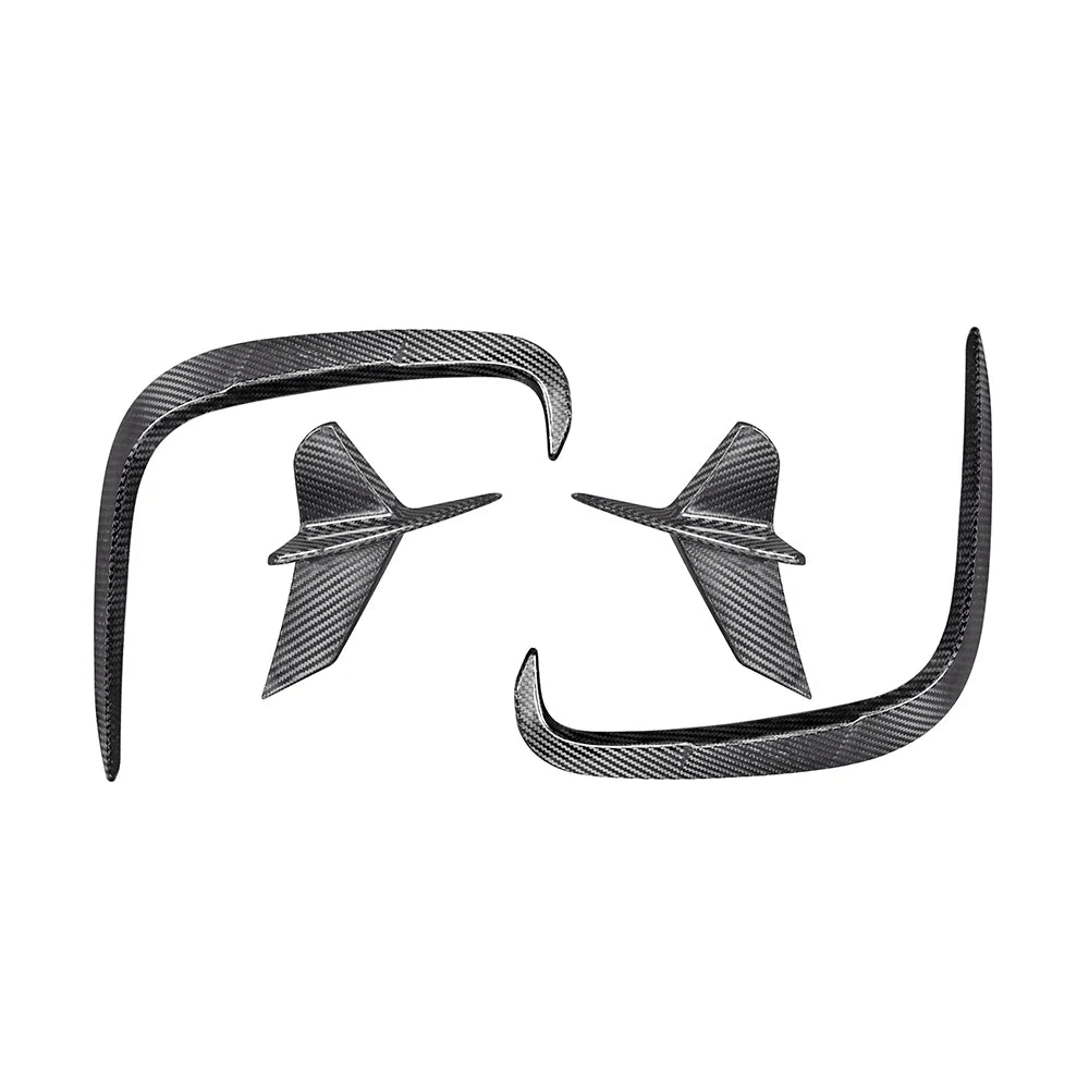 Sooqoo Carbon Sooqoo Dry Carbon Rear Bumper Inserts for BMW 8 Series G14 (2019–Present)