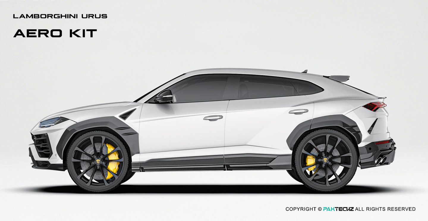 Paktechz Paktechz Dry Carbon Side Skirts for Lamborghini Urus (2023–Present)