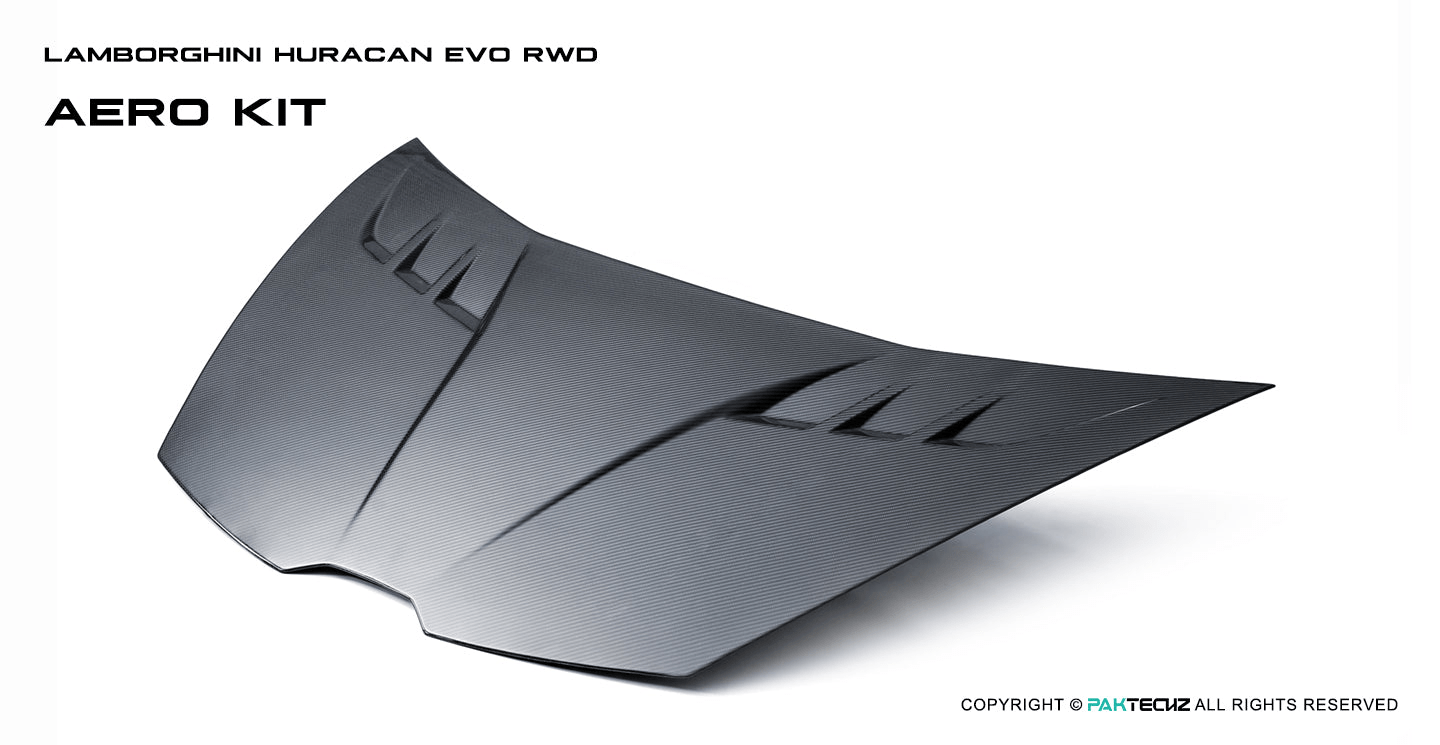 Paktechz Paktechz Dry Carbon Hood Ver.2 for Lamborghini Huracán (2014–2020)