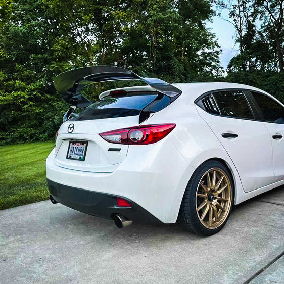 MZ3R Gen3 Carbon Aero Wing for 2014-2018 Mazda 3