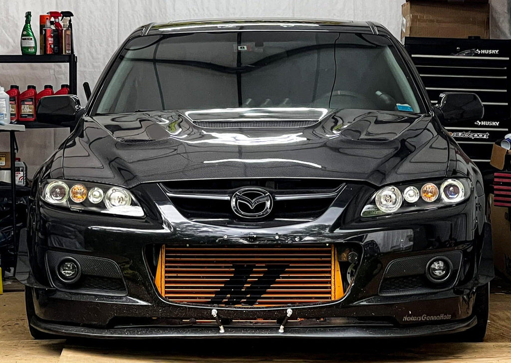 MS6R SRT-Style Vented Carbon Fiber Hood for 2006-2007 Mazdaspeed 6
