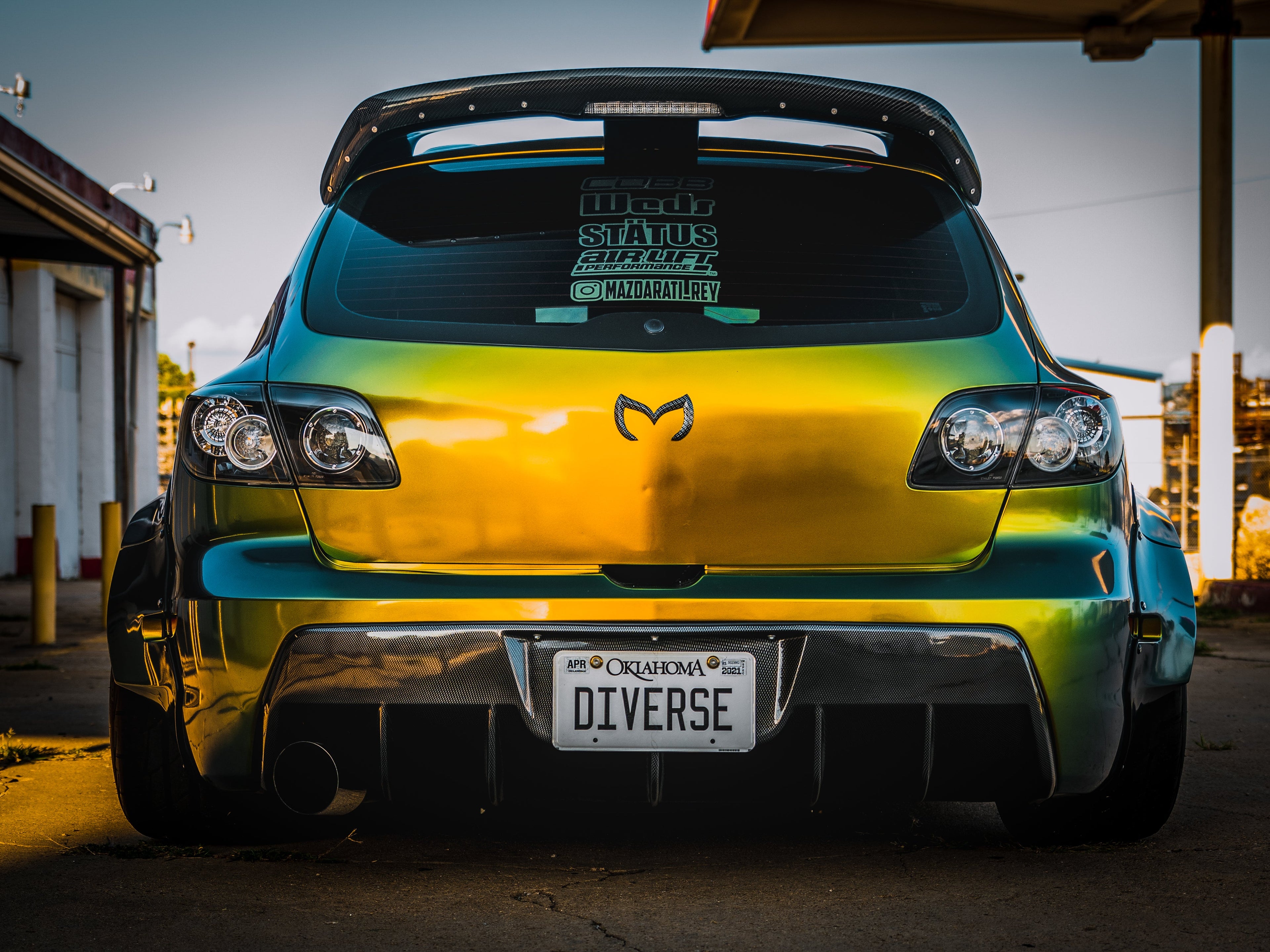 MS3R Gen1 Widebody Kit for 2007-2009 Mazdaspeed 3