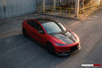 DarwinPro Tesla Model 3 Highland IMP Design Carbon Fiber Front Lip (2024–2026)