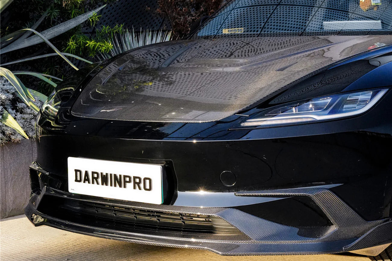 DarwinPro Tesla Model 3 Highland IMP Style Carbon Fiber Hood (2024–2026)