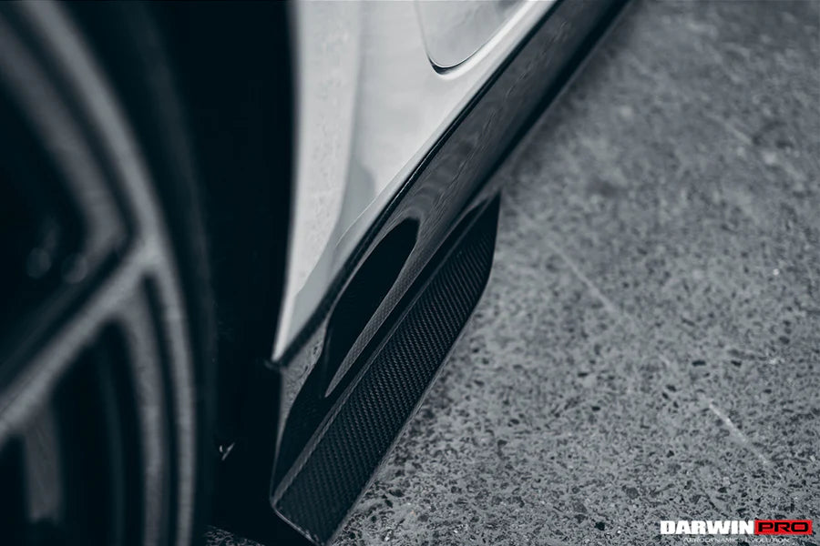 DarwinPro Tesla Model 3 IMP Performance Carbon Fiber Side Skirts (2017–2026)