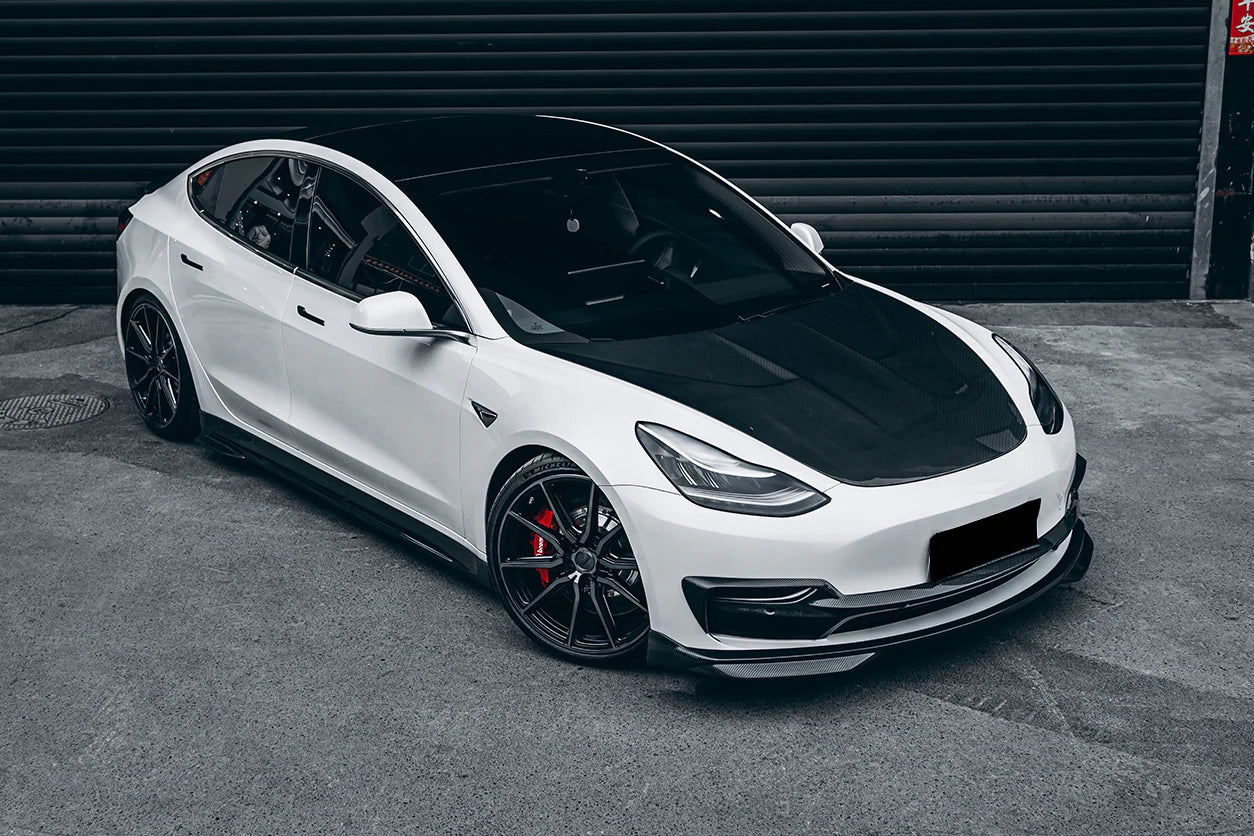 DarwinPro Tesla Model 3 IMP Performance Carbon Fiber Side Skirts (2017–2026)