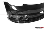 DarwinPro Tesla Model 3 IMP Performance Partial Carbon Fiber Front Bumper (2017–2023)