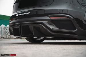 DarwinPro Tesla Model 3 IMP Performance Partial Carbon Fiber Rear Bumper (2017–2023)