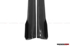 DarwinPro Tesla Model 3 IMP Performance Carbon Fiber Side Skirts with Under Board (2017–2026)