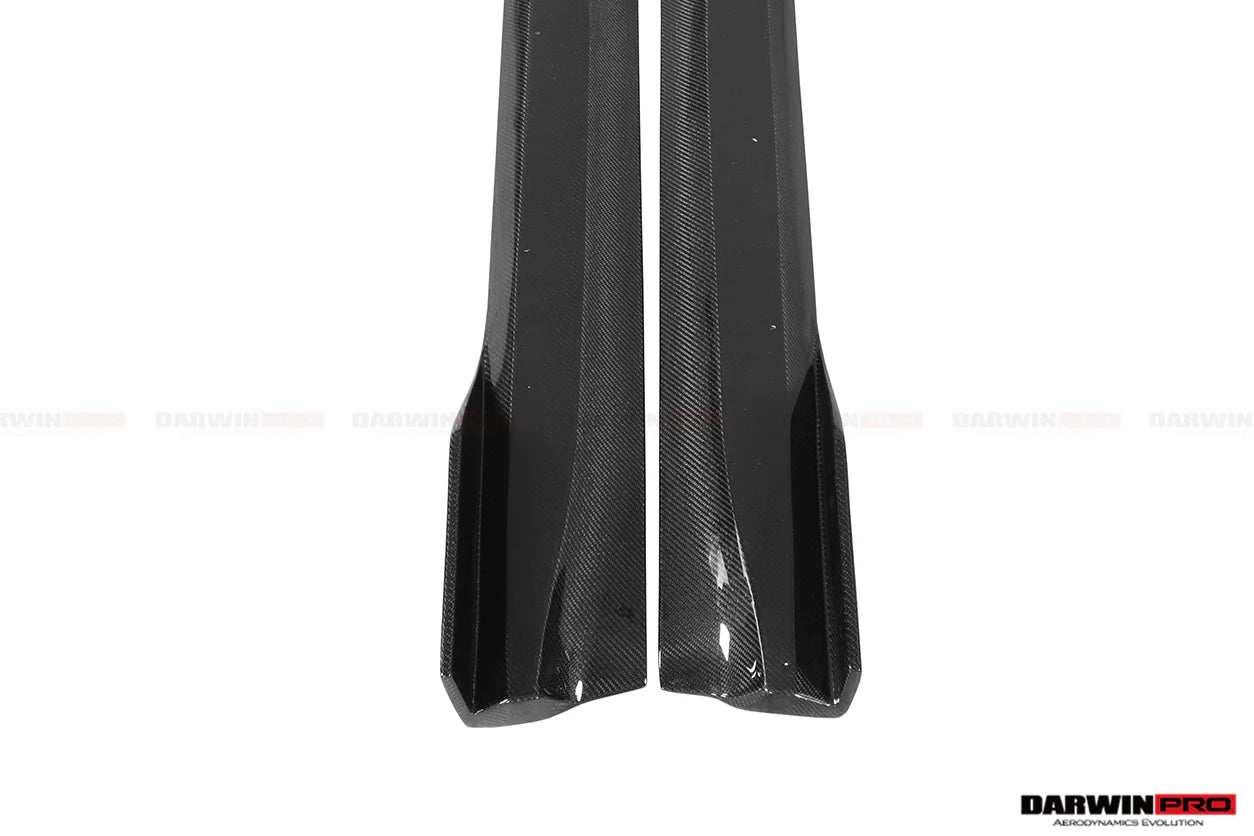 DarwinPro Tesla Model 3 IMP Performance Carbon Fiber Side Skirts with Under Board (2017–2026)