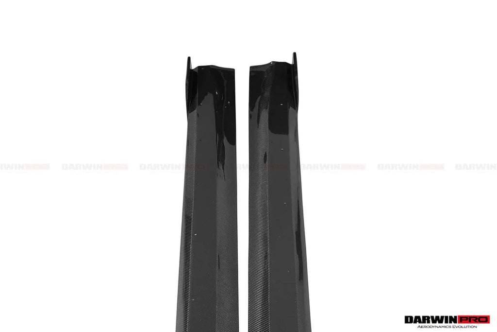 DarwinPro Tesla Model 3 IMP Performance Carbon Fiber Side Skirts with Under Board (2017–2026)