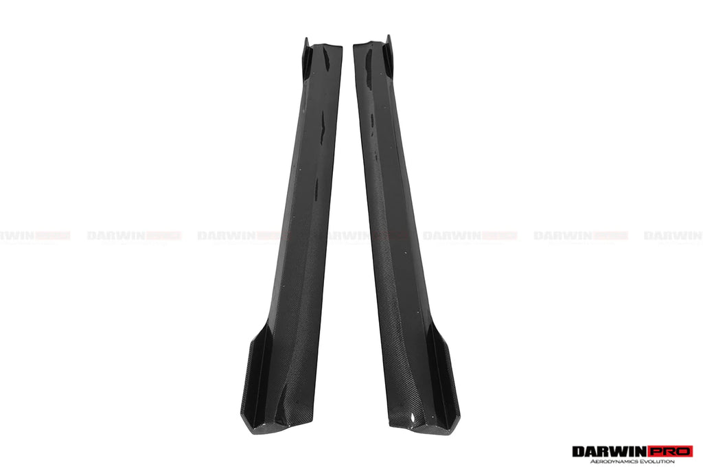 DarwinPro Tesla Model 3 IMP Performance Carbon Fiber Side Skirts with Under Board (2017–2026)