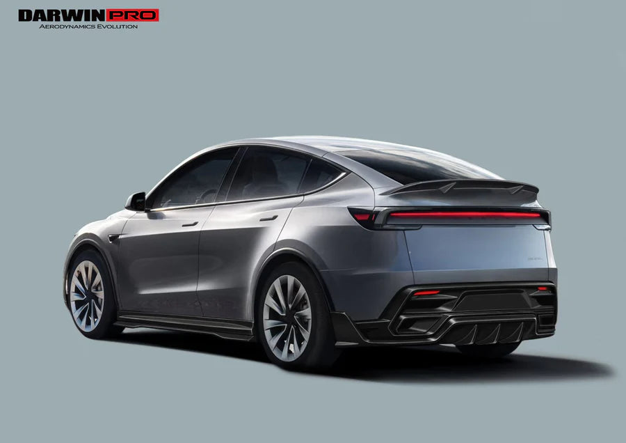DarwinPro Tesla Model Y Juniper OX Style Autoclave Carbon Fiber Side Skirts (2025–Present)