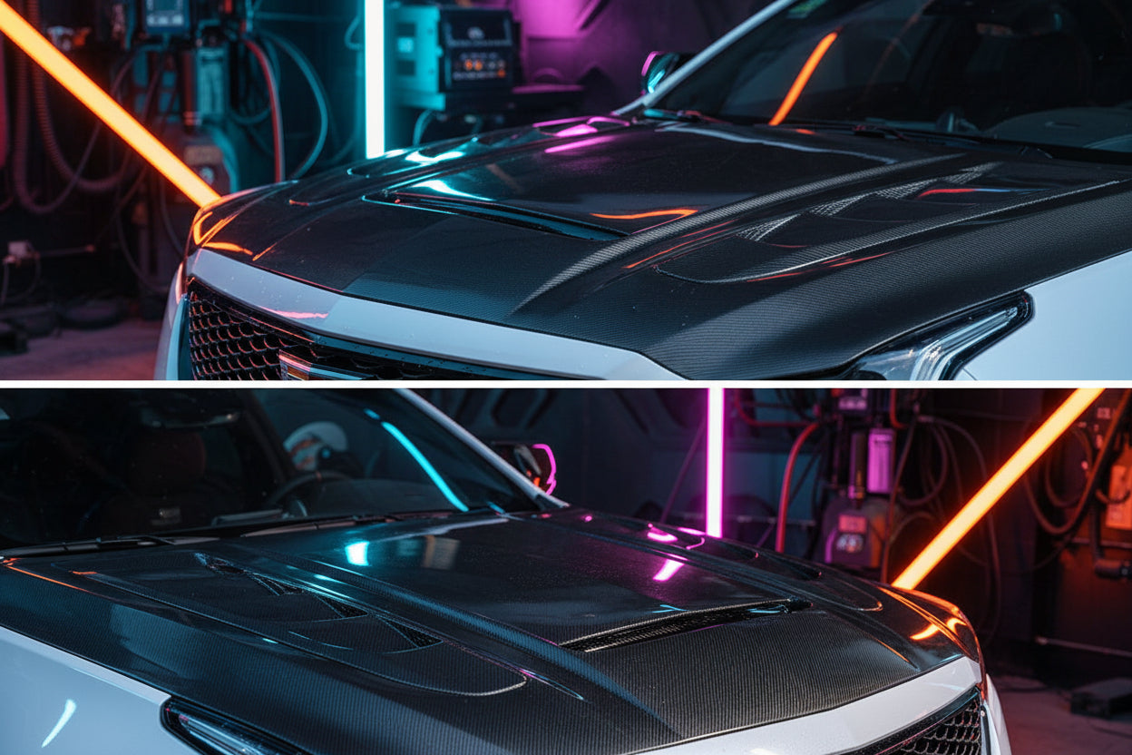 Fortune Cadillac CT5-V Blackwing V2 Dry Carbon Hood (2020–Present)